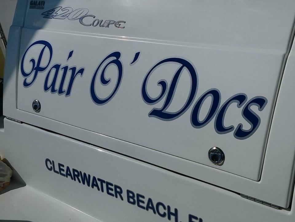 Pair O' Docs Boat Name