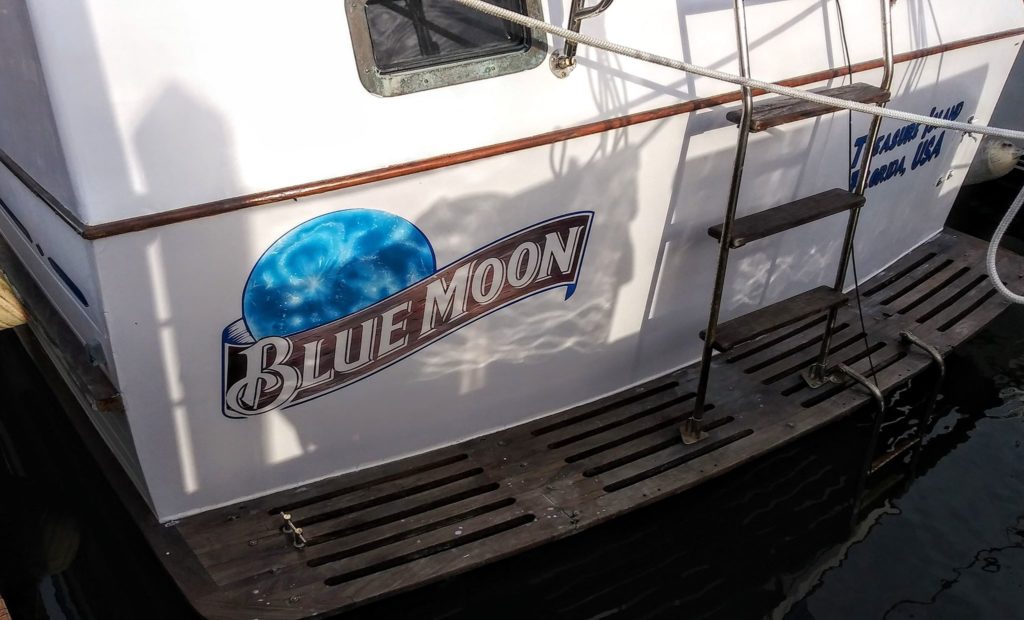 Blue Moon Boat Name
