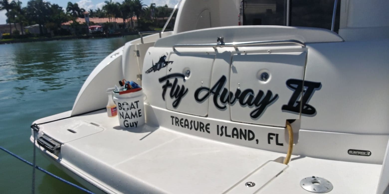 Fly Away Boat Name