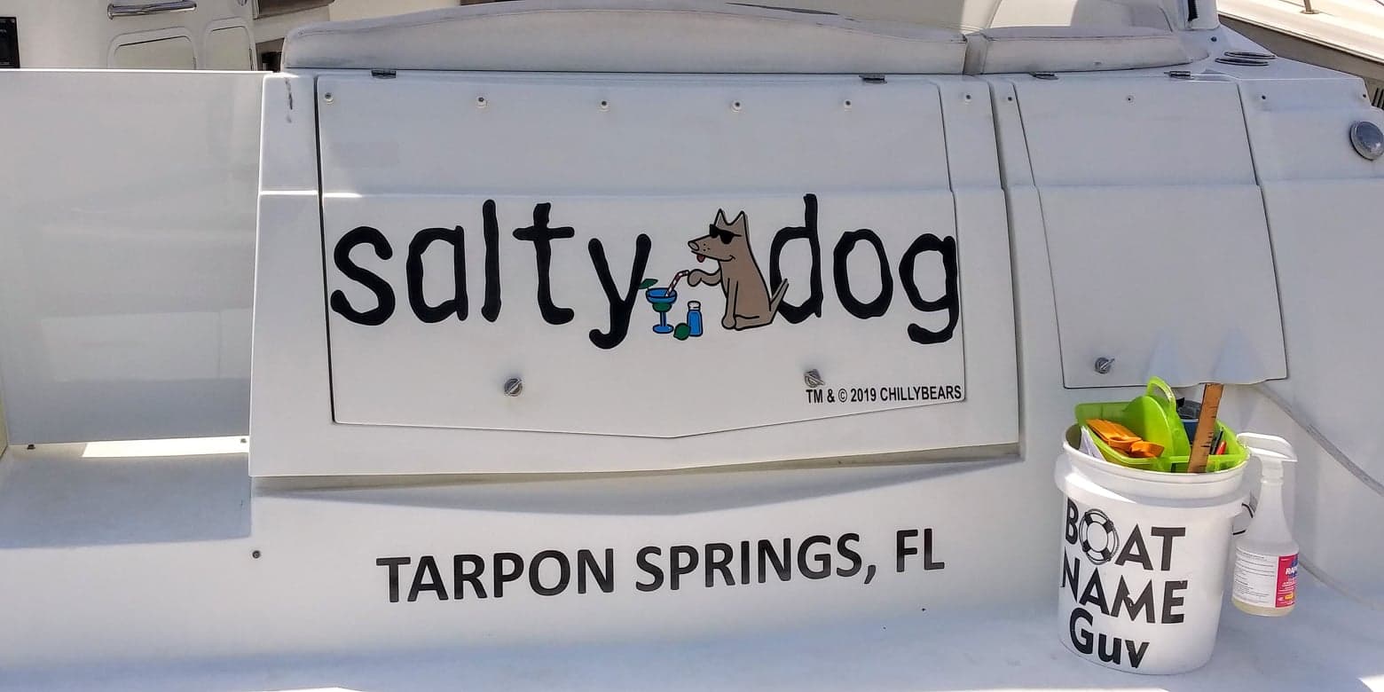 Salty Dog Boat Name