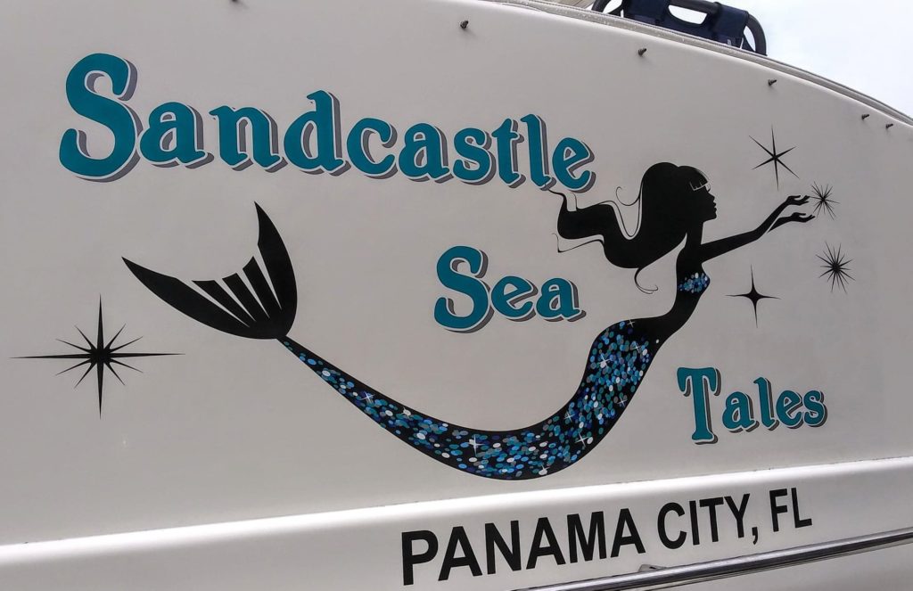 Sandcastle Sea Tales Boat Name 